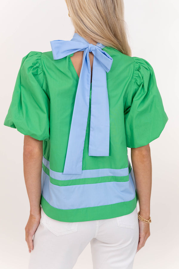 Daily Wear Approved Green Blouse