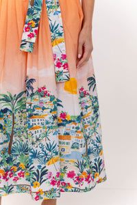 Morning Market Orange Dress