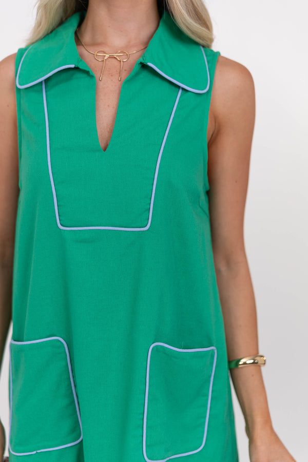 Endlessly Lovely Green Dress
