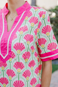 Closet Staple Pink Medallion Dress