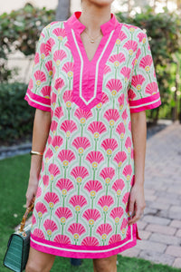 Closet Staple Pink Medallion Dress