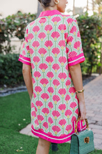 Closet Staple Pink Medallion Dress