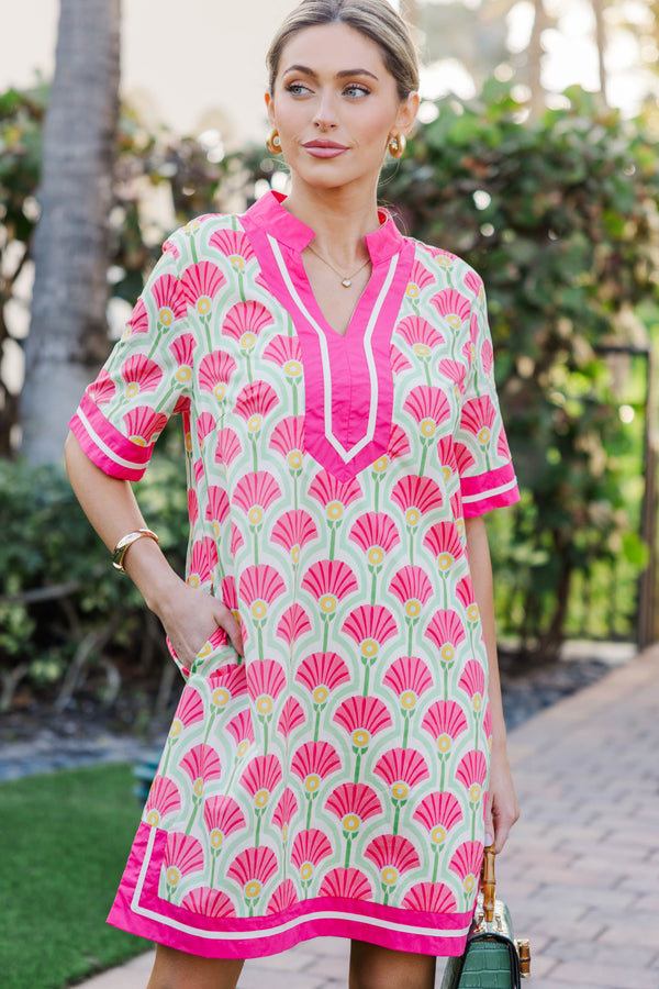 Closet Staple Pink Medallion Dress