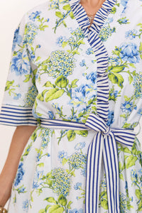 Running Around Essential Blue Floral Dress