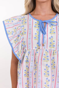 Light And Easy Favorite Blue Blouse