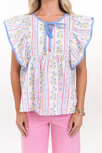 Light And Easy Favorite Blue Blouse