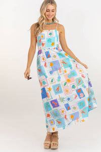 Done Right Blue Midi Dress