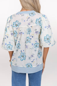 Feminine With Ease Mint Blouse