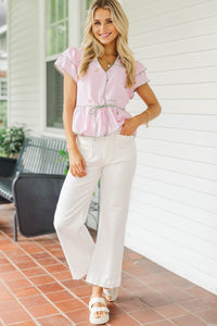 Soft Spot For You Pink Blouse