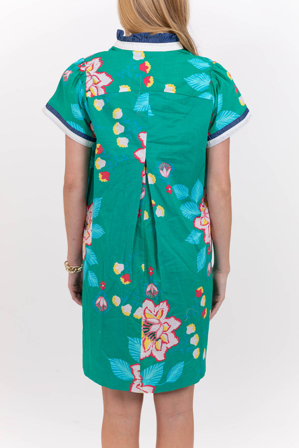 Brunch Plans Green Floral Dress Shop the Mint Brunch Plans Green Floral Dress Shop the Mint