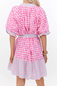 Pretty Little Moment Pink Polka Dot Dress