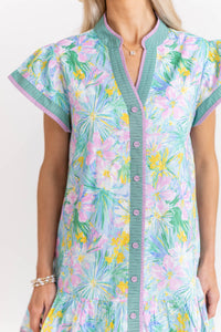 Every Bit Beautiful Mint Floral Dress