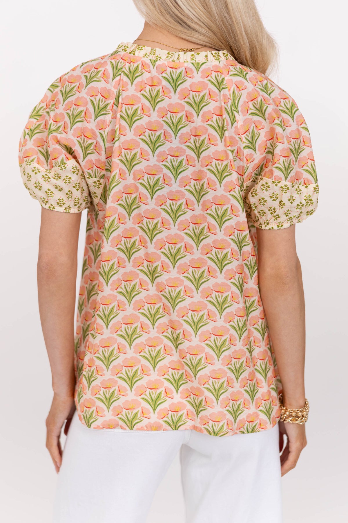 Day Well Spent Coral Floral Blouse – Shop the Mint
