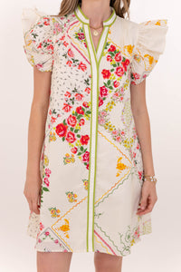All The Things Blush Floral Dress