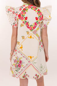 All The Things Blush Floral Dress