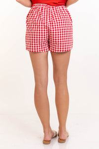 In All The Best Ways Red Shorts