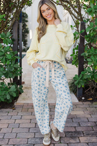 Relaxed All Day Yellow Gingham Top