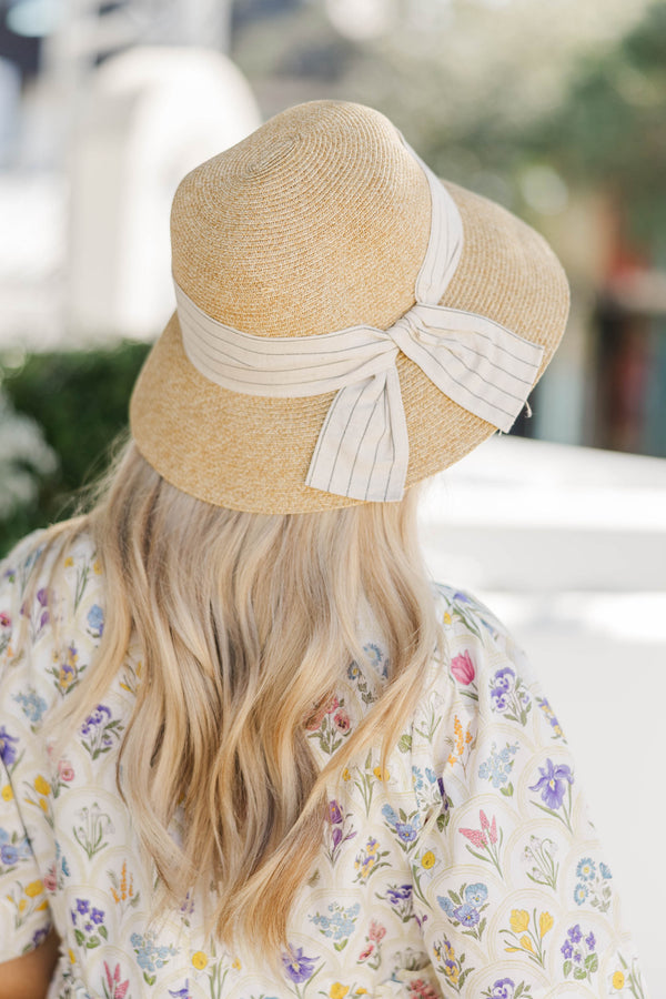Down By The Dock Natural Straw Hat