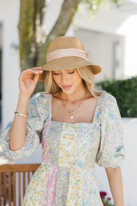Simply Put Natural Straw Hat