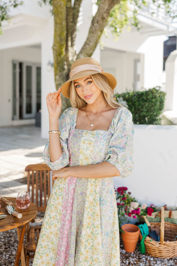 Simply Put Natural Straw Hat