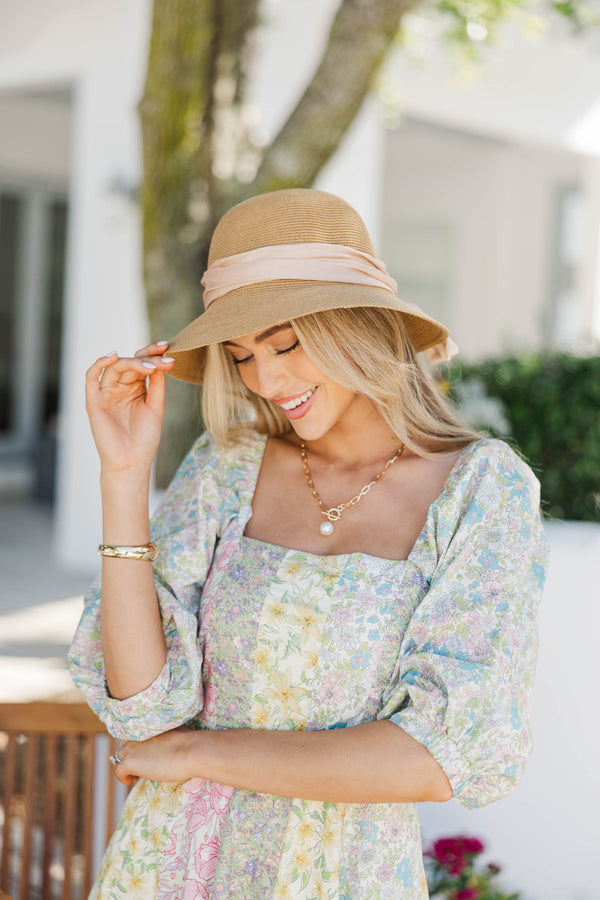 Simply Put Natural Straw Hat