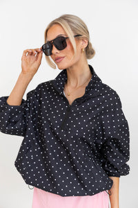 One More Reason Black Aviator Sunglasses