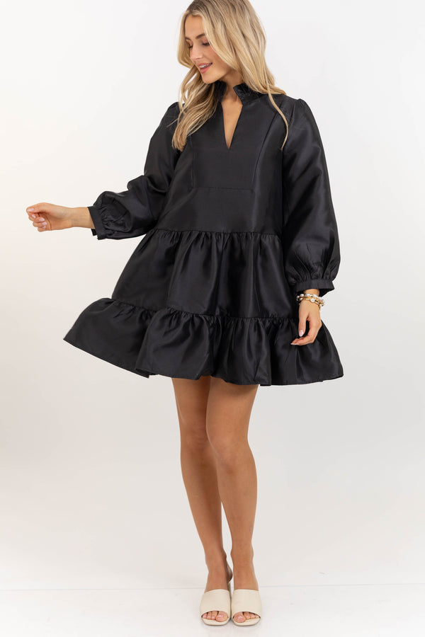 Just A Feeling Black Dress