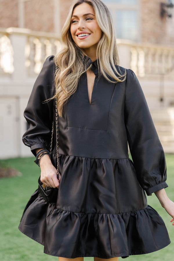 Just A Feeling Black Dress