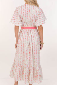 Only For You Pink Floral Maxi Dress