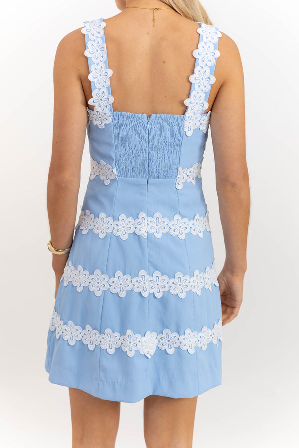 A New Beginning Blue Dress