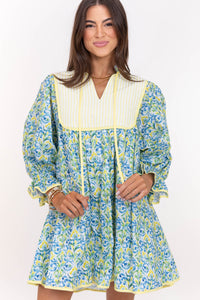 All The Little Things Blue Watercolor Dress