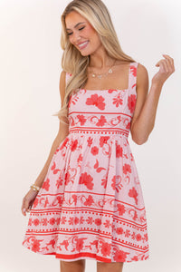 First Choice Pink Floral Dress
