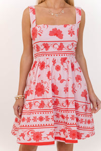 First Choice Pink Floral Dress