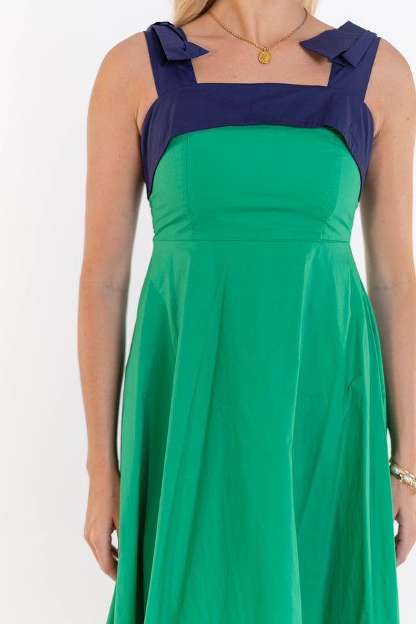 Forever Starts Here Green Colorblock Midi Dress Shop the Mint Forever Starts Here Green Colorblock Midi Dress Shop the Mint