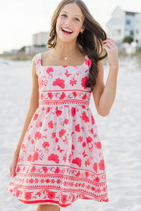 Girls: First Choice Pink Floral Dress