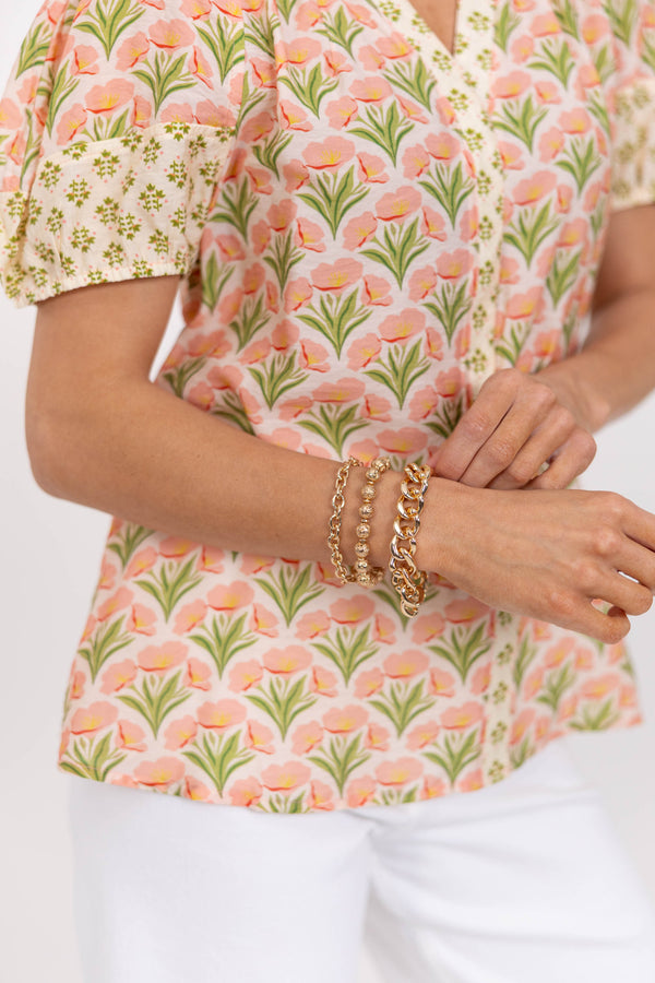 You Can’t Go Wrong Gold Bracelet