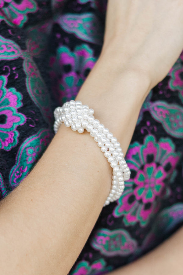 Trust This One White Bracelet