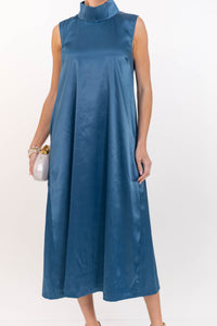 Always In Season Teal Midi Dress