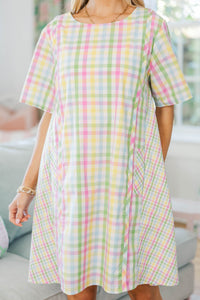 NURSING COLLECTION: Easy To Reach For Green Striped Dress