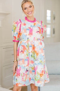 NURSING COLLECTION: In Wonderland Pink Toile Dress