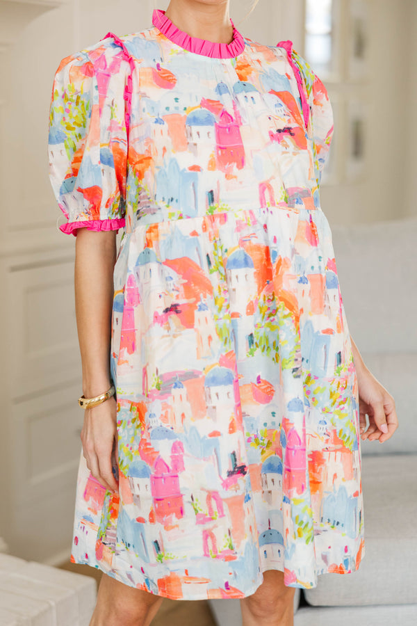 NURSING COLLECTION: In Wonderland Pink Toile Dress