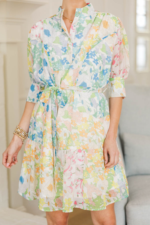 NURSING COLLECTION: You Have My Attention Pink Floral Dress