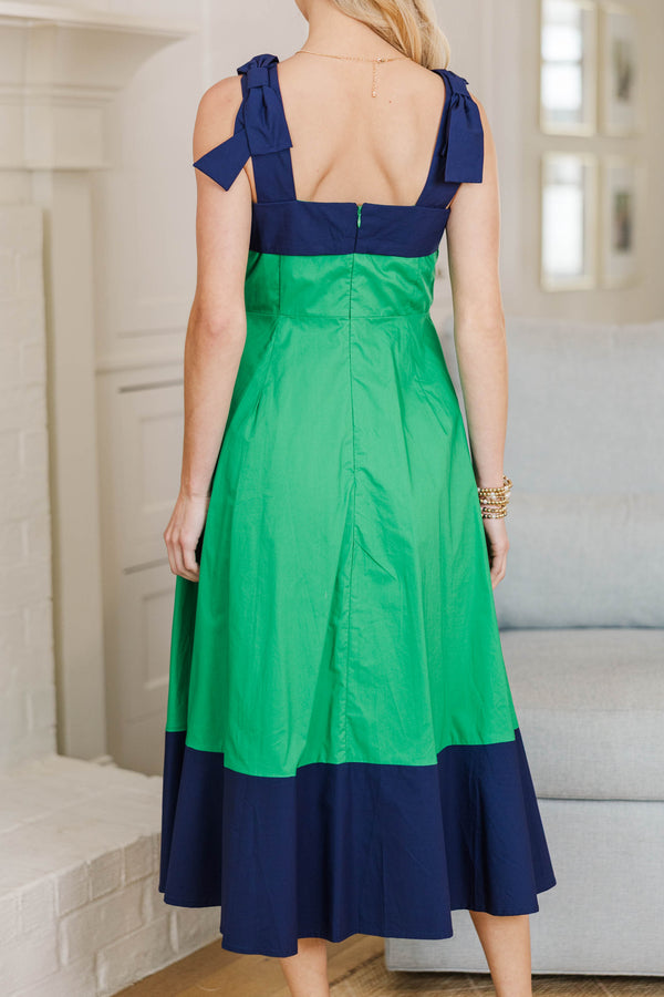NURSING COLLECTION: Forever Starts Here Green Colorblock Midi Dress, 1X - The Mint Julep Boutique NURSING COLLECTION: Forever Starts Here Green Colorblock Midi Dress, 1X - The Mint Julep Boutique