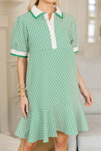 NURSING COLLECTION: The Days Ahead Green Textured Dress