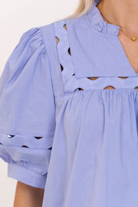 Stars In Our Eyes Blue Blouse