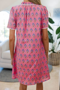 NURSING COLLECTION: Soaking It All In Pink Floral Dress