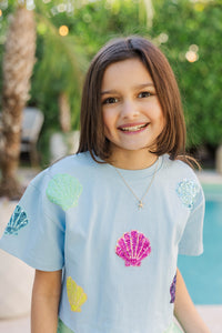 Girls: Stars Over the Boardwalk Gold Starfish Necklace