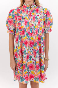 Easy To Style Coral Floral Dress
