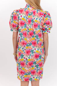 Easy To Style Coral Floral Dress
