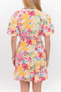 Quick Outfit Fix Coral Floral Dress